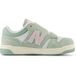 New Balance B480 New-b Hook & Loop Blanc Taille : 20 Wide