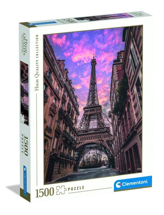 Clementoni Legpuzzel Paris Awakens - Puzzel 1500 Stukjes Parijs - High Quality Collection Puzzle - Legpuzzels en Puzzels voor Volwassenen