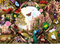 Gibsons puzzle Haddon Hall 1000 pièces puzzle Adultes