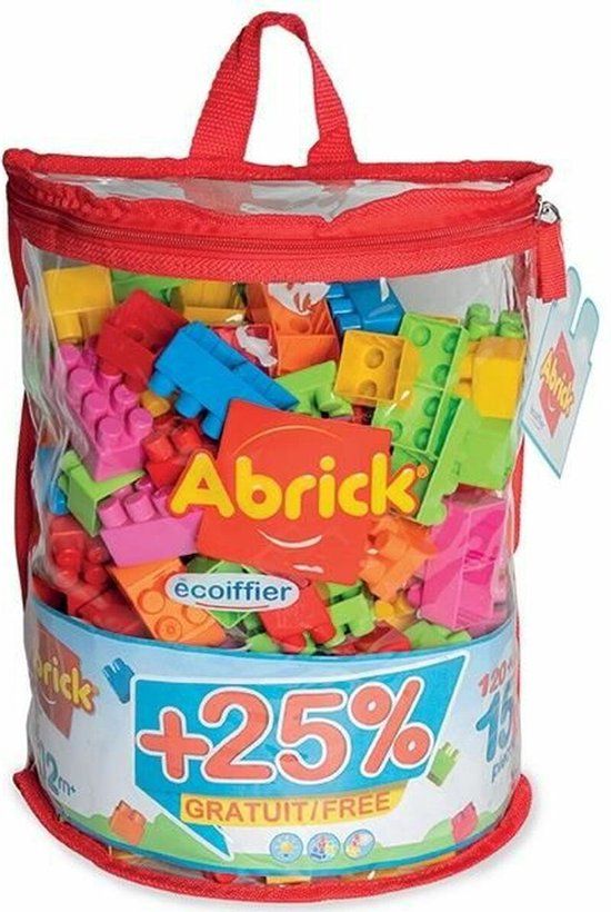 Ecoiffier Abrick Bouwspel Zak met 150 stenen