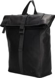 Hide & Stitches Japura Rugzak Unisex - Dagrugzak met meerdere vakken - Tas van 100% Leder - Zwart