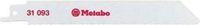 Metabo 631093000 2 reciprozaagbladen metaal 150