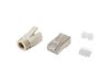 Equip 121182 connecteur RJ-45 Acier inoxydable, Transparent, Blanc