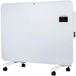 Optimeo Radiateur Convecteur 1500w Blanc 3 Niveaux De Chauffage, Fonction Minuterie, Télécommande, Ipx4 Waterproof