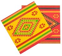 Boland 54399 Partyservetten Fiesta, 20 stuks, 33 x 33 cm, monddoek, tafeldecoratie, 100% papier, verjaardag, themafeest