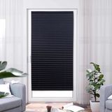 K-Home® zelfklevend plissé zwart lichtbescherming B50 x H130 cm