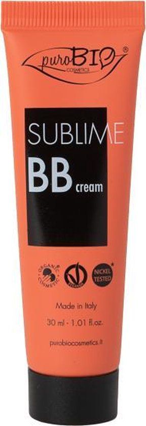 puroBIO Cosmetics Sublime BB Cream Nr2 - Lichte Huidskleur - 30 ml