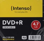 Intenso dvd+rw 4,7 GB bedrukbare dvd blanco
