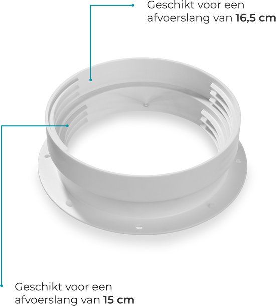 Duux Muurbevestiging voor Uitlaatslang Mobiele Airco - Wit