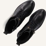 BLASZ Leta-79 Veterboots Dames Zwart Leer Maat 38