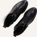 BLASZ Leta-79 Veterboots Dames Zwart Leer Maat 38