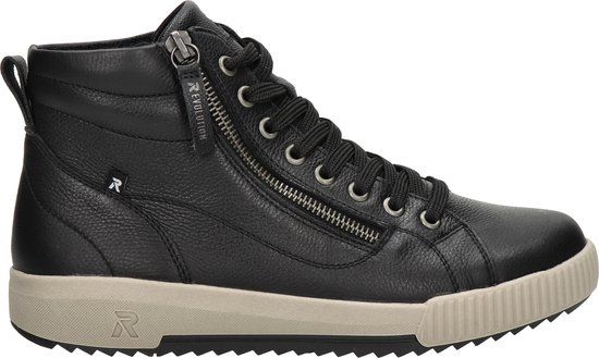 Rieker Revolution Veterschoenen Hoog - Zwart - Maat 40