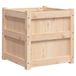 VidaXL Plantenbak 50x50x50 cm massief grenenhout