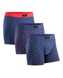 DANISH ENDURANCE Boxershorts - Katoenen Ondergoed - Klassieke Pasvorm - Heren - 3 paar - L
