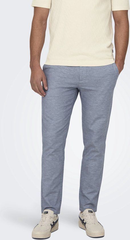 Only &amp; Sons Only & Sons Mark Linnen Broek Heren - Maat W29 X L34