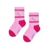 Happy Socks Kids Unicorn sokken met print - roze