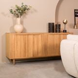LABEL51 Jule Dressoir - Naturel - Eiken - 200 cm