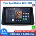 Awesafe 8-Core 4+64GB Autoradio - Geschikt Voor Opel Mokka 2012 t/m 2016 - Draadloze Carplay Android Auto - Touchscreen - GPS Navigatie 4G WiFi - Bluetooth Radio