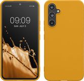 kwmobile telefoonhoesje geschikt voor Samsung Galaxy A54 5G - Hoesje voor smartphone - Back cover in honinggeel