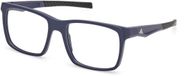 Adidas SP5103 Matte blue 55/18/140 MAN Brilmonturen