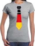 Bellatio Decorations Verkleed shirt voor dames - grijs - L