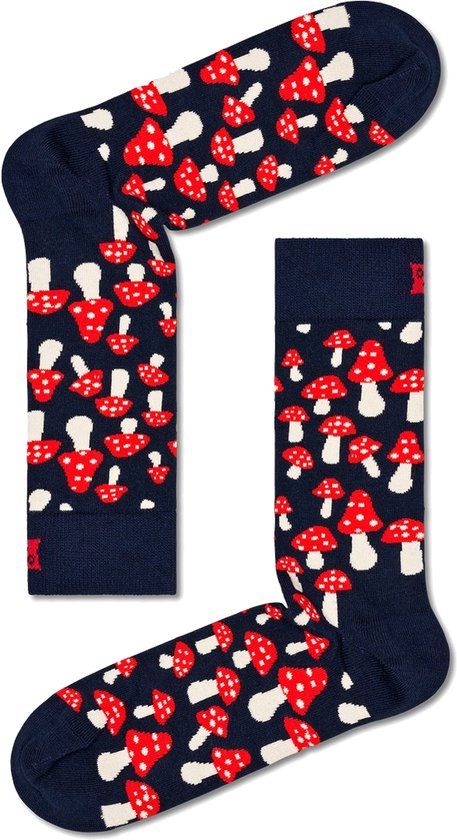 Happy Socks Sokken Mushroom Rood - Maat 41-46 - Heren