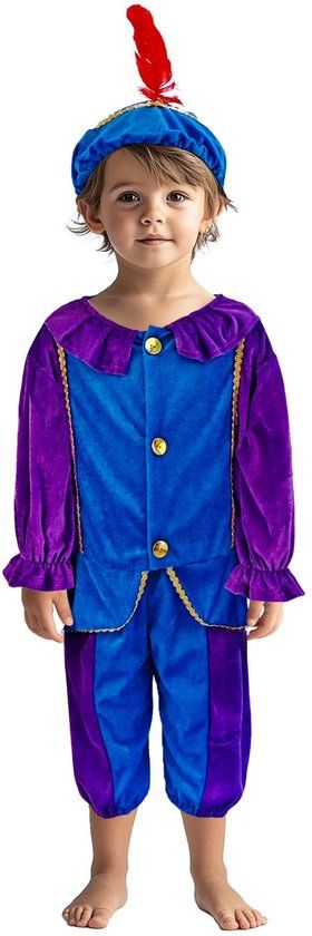 Top1Toys OttoSimon Pietenpak 98-104 Paars/Blauw