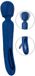 Sweet Smile 2in1 Wand met Vegende Tong Vibrator Blauw