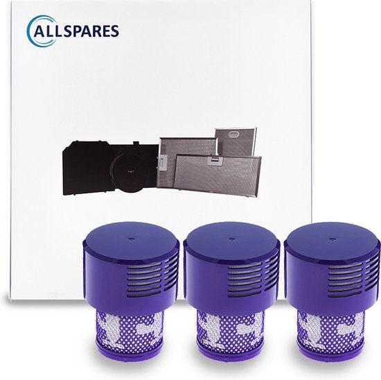 AllSpares HEPA Filter (3x) voor Dyson Cyclone V10 - AS-VF010
