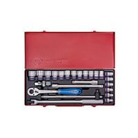 KING TONY 4526MR03 Dopsleutelsleutel, 1/2", Set van 24