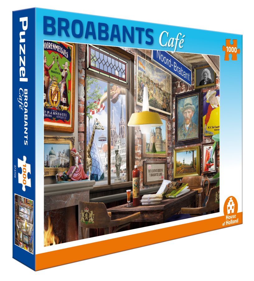 House of Holland Broabants Café Puzzel (1000 stukjes)