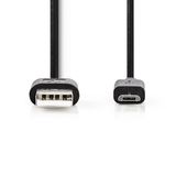 Nedis CCGT60500BK30 USB-kabel 3 m Zwart