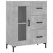 vidaXL Dressoir - 69,5x34x90 cm - Bewerkt Hout - Betongrijs