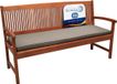 Beautissu Loft BK Bankkussen 180x48x5 cm Tuinbank Kussens - Kussen voor Tuinmeubelen - Zitkussen Tuinbank met Wasbare Hoes - Taupe