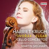 Dvorák/Elgar: Capriccio Harriet Krijgh, Tonkünstler-Orchester, Martin Sieghart - Cello Concertos (CD)