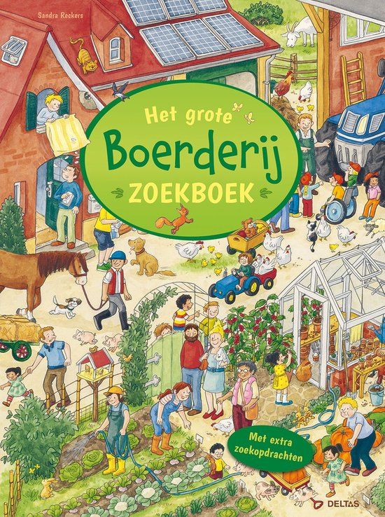 Het Deltas Het Grote Boerderij Zoekboek - Vanaf 3 Jaar