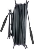 Metrel A 1621 Veiligheidsmeetsnoer Bananenstekker 4 mm Bananenstekker 4 mm 20 m Zwart 1 stuk(s)