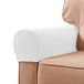 Subrtex Spandex Sofa-armleuninghoezen, rekbaar en antislip, 1 paar beige