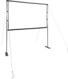 vidaXL Projectiescherm met standaards 84 inch 16:9