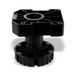 Sotech Set van 4 meubelpoten Metaal zwart met sokkelhoogte 90 mm