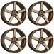 Dotz MarinaBay 8.5Jx18 5x112 Bronze Jantes pour Ford Galaxy