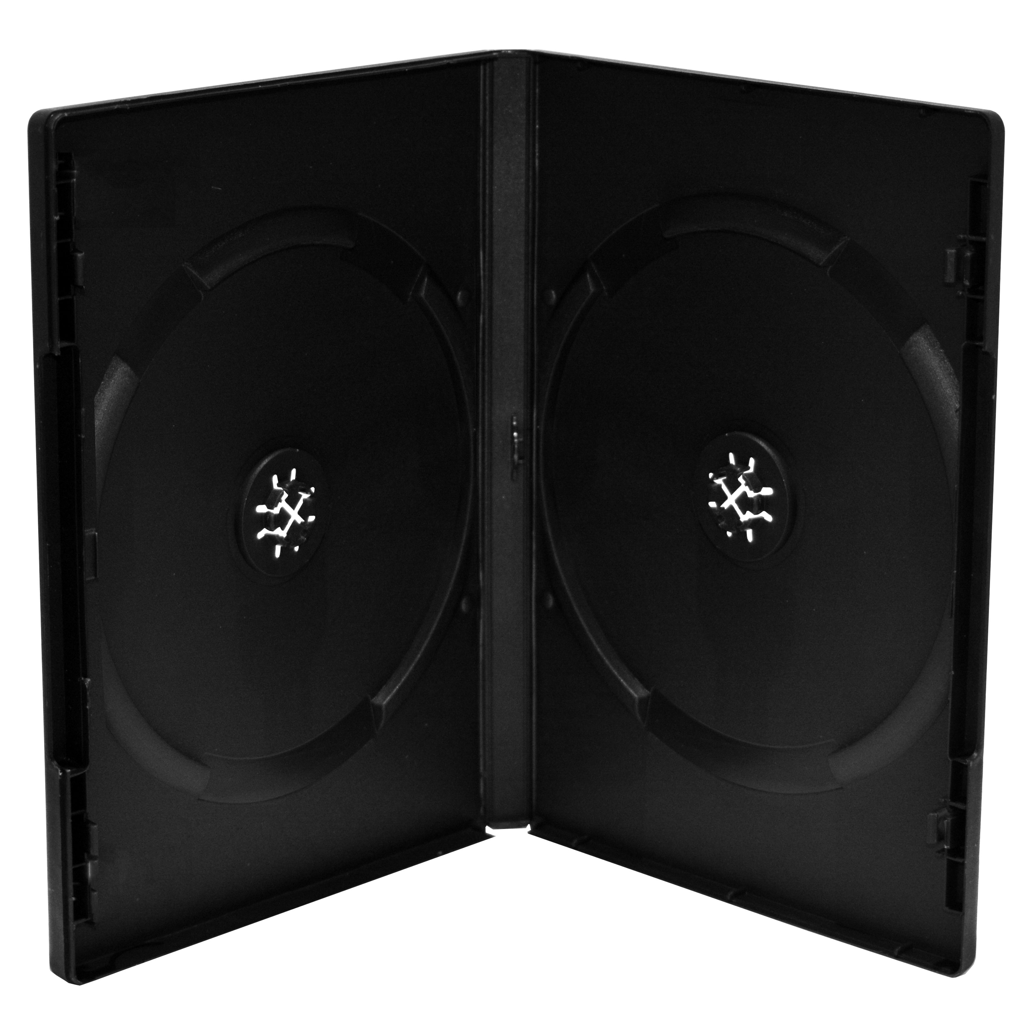 MediaRange BOX30-2 - CD-doosjes - zwart