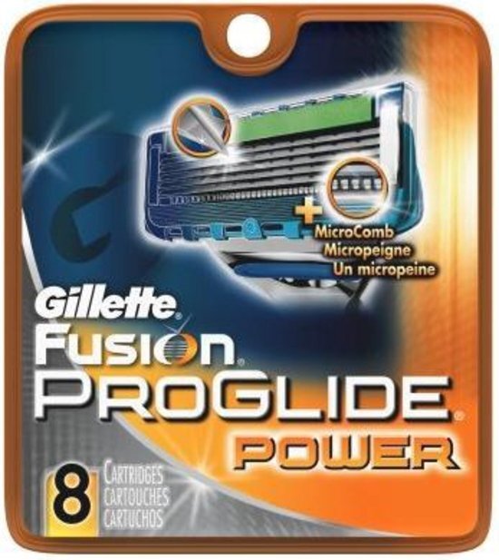 Gillette Fusion ProGlide power scheermesjes 8st