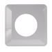 Ynsta Tim - Wandschakelaar Afdekking - Transparant - 130x130mm