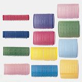 Sibel Hair Velcro Kruller 61mm groen Zelfklevers Ref.41665 49 6stuks