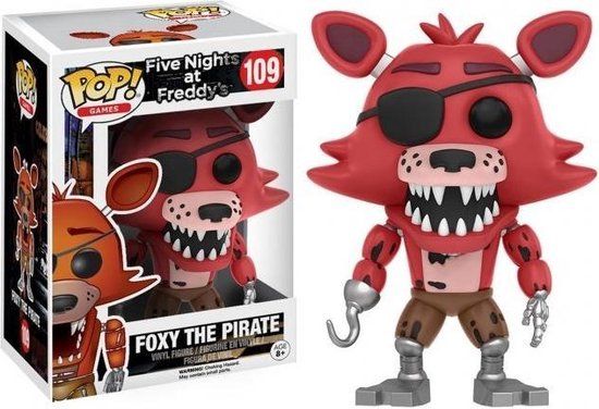 Funko Pop! - Five Nights at Freddy's Foxy The Pirate #109 Vinyl Figure