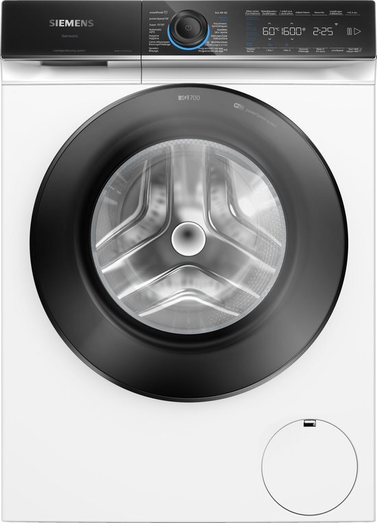 Siemens WG56B2AAFG iQ700 - Wasmachine - 10 kg - 1600 rpm - Energieklasse A - Met stoom en automatische dosering