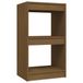 VidaXL Boekenkast / kamerscherm 40x30x167,5 cm grenenhout honingbruin