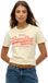 Superdry Vintage Neon T-shirt Femme Urban Cream XL