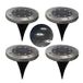 Lampes solaires d'extérieur - 4 pièces - Lumière blanche